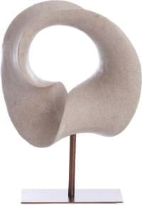 Light & Living Ornament Vodice - taupe+donker brons Bruin Ornament