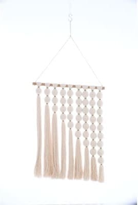 Light & Living Ornament Ward - crème+groen Wit Ornament