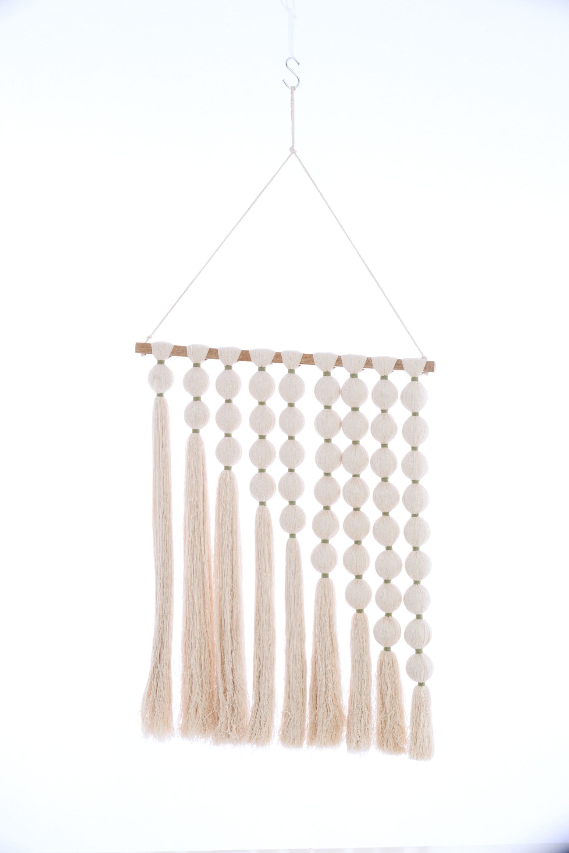 Light & Living Ornament Ward - crème+groen Wit Ornament