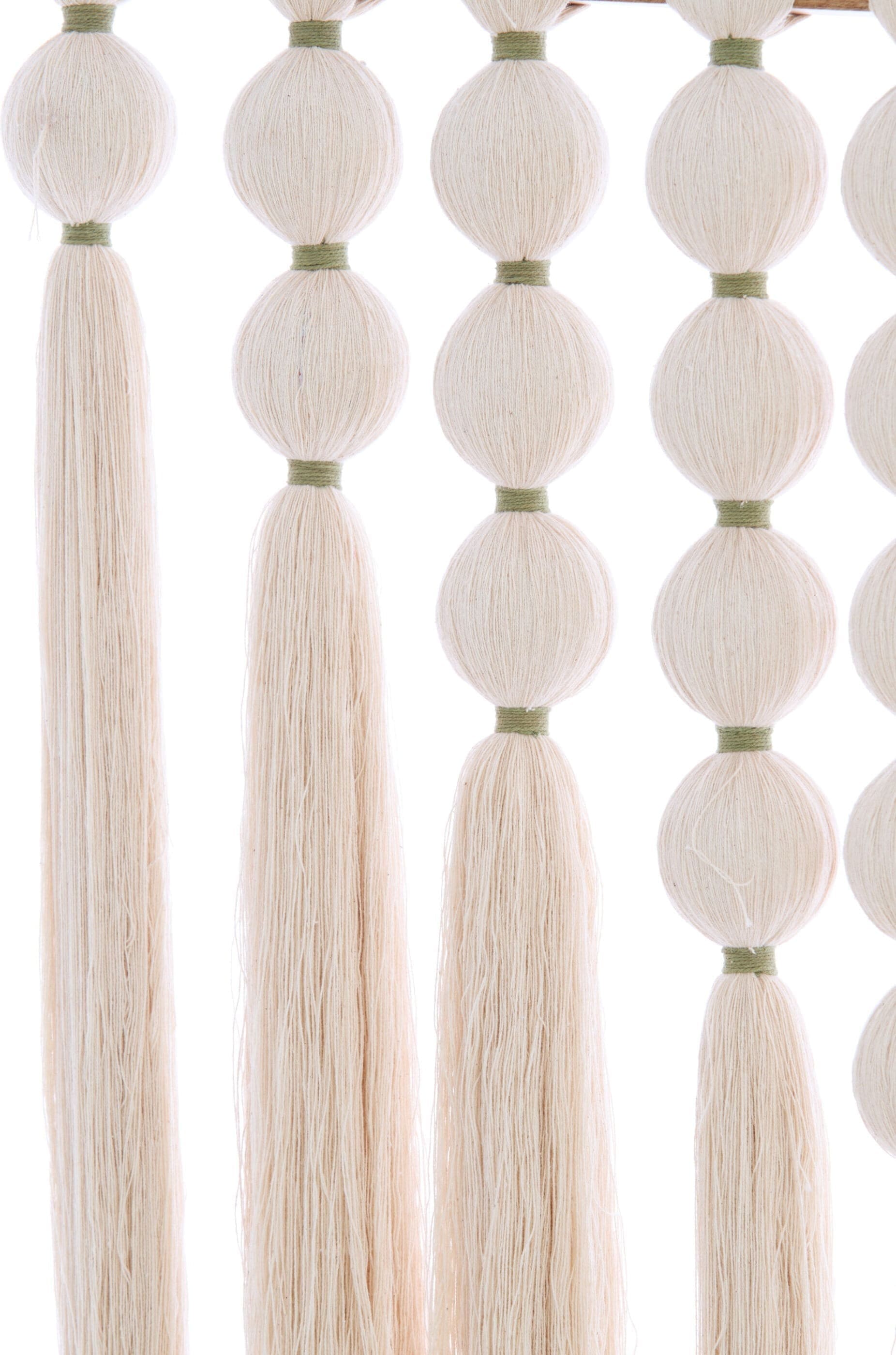 Light & Living Ornament Ward - crème+groen Wit Ornament