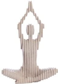 Light & Living Ornament Zenna - taupe Bruin Ornament
