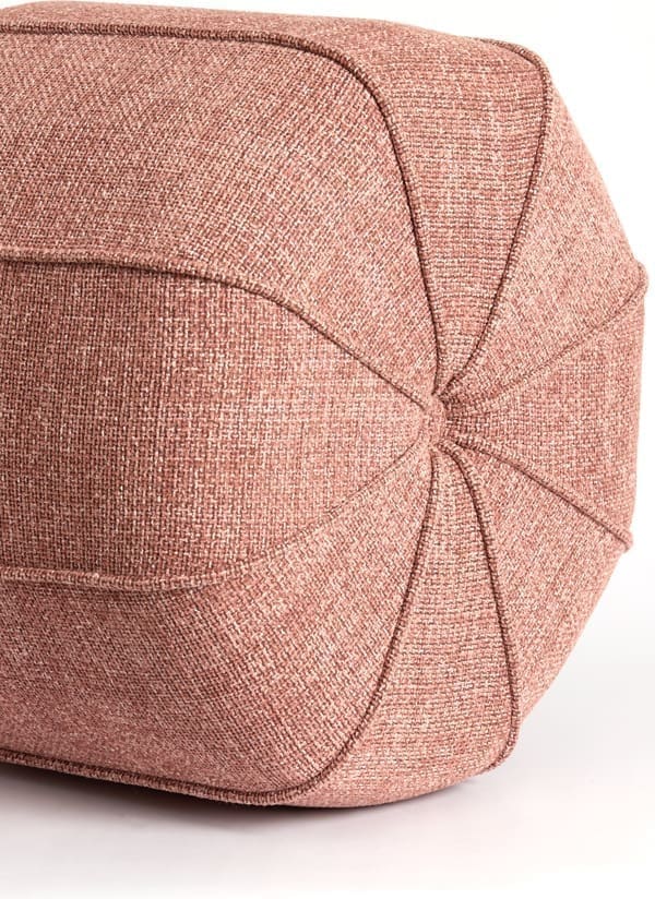 Light & Living Poef Belisso - roze Roze Poef