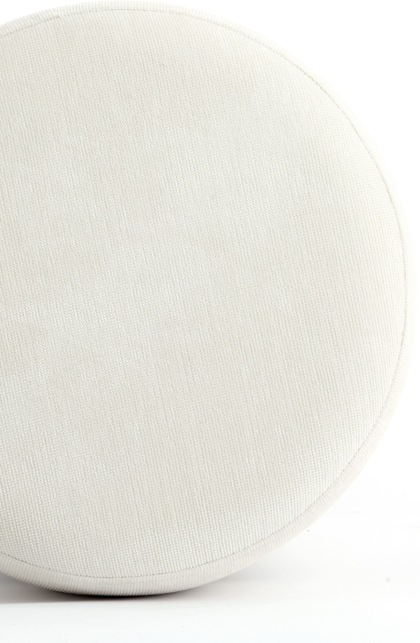 Light & Living Poef Curtea - crème Wit Poef