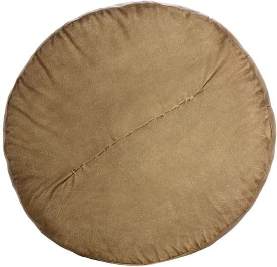 Light & Living Poef Dovio - leer bruin Bruin Poef