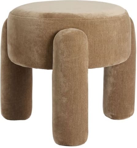 Light & Living Poef Ozimi - taupe Bruin Poef