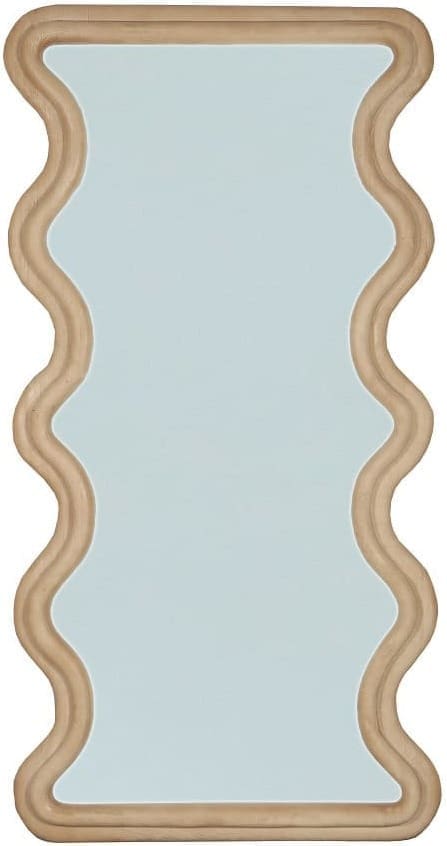 Light & Living Spiegel Aliva - hout mat naturel Bruin Spiegel