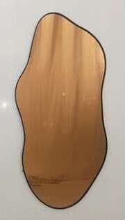 Light & Living Spiegel Azula - bruin glas+brons Brons Spiegel