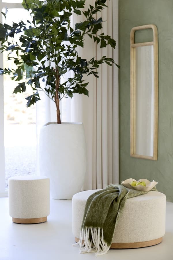 Light & Living Spiegel Romeo - hout mat naturel Bruin Spiegel