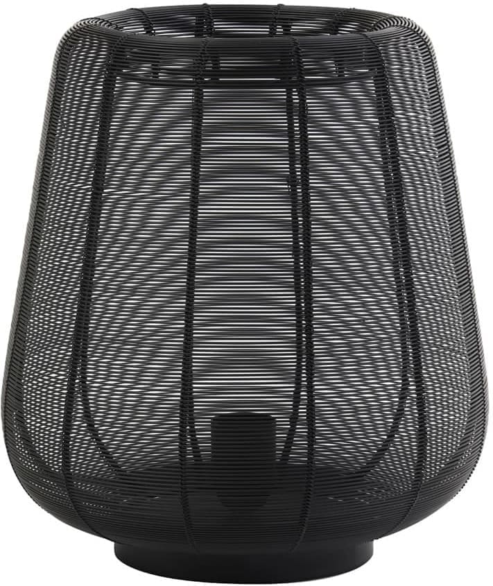 Light & Living Tafellamp Adeta - mat zwart Zwart Tafellamp