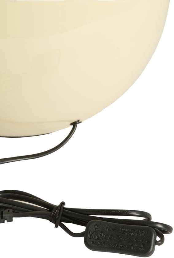 Light & Living Tafellamp Benao - glans crème Wit Tafellamp