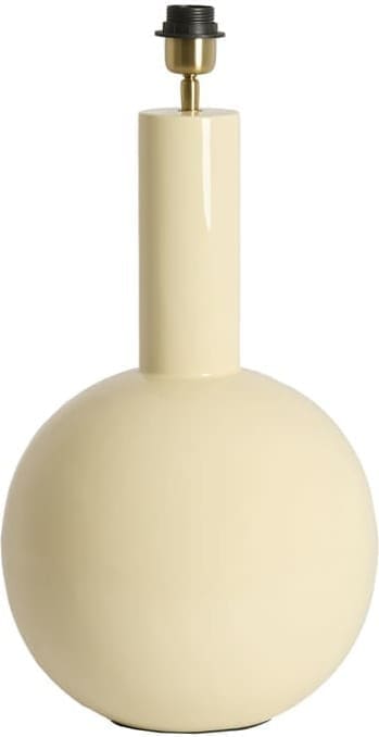 Light & Living Tafellamp Benao - glans crème Wit Tafellamp
