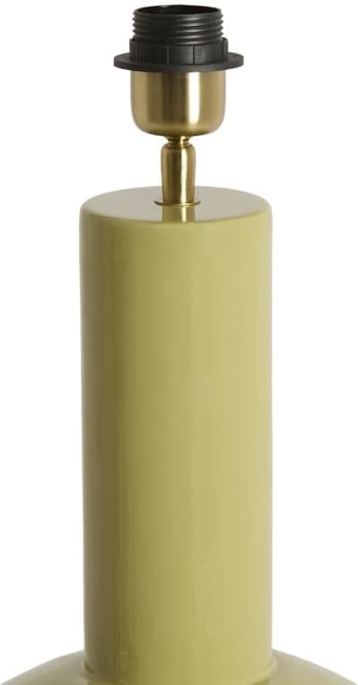 Light & Living Tafellamp Benao - glans olijf groen Groen Tafellamp