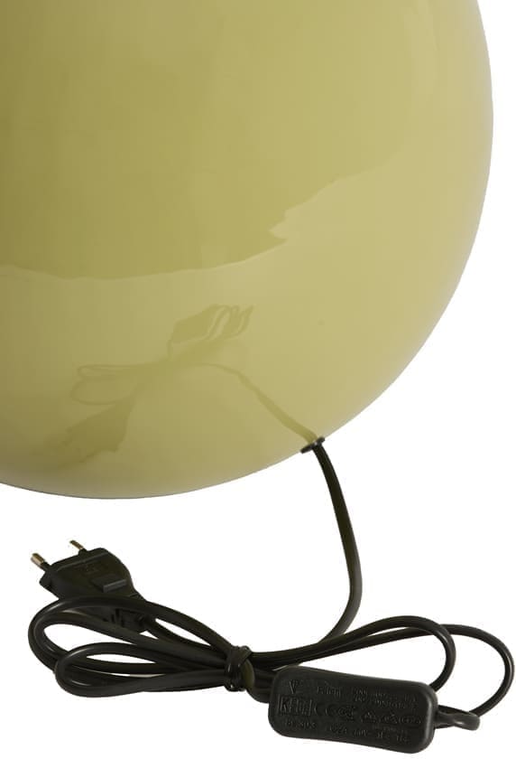 Light & Living Tafellamp Benao - glans olijf groen Groen Tafellamp