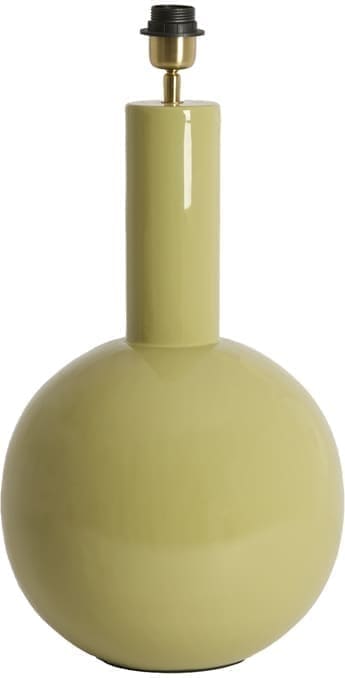 Light & Living Tafellamp Benao - glans olijf groen Groen Tafellamp