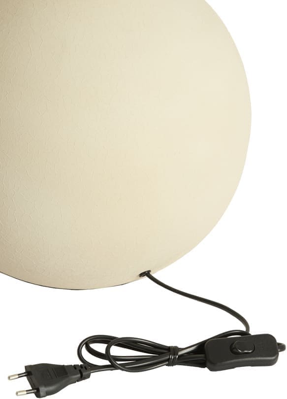 Light & Living Tafellamp Benao - mat crème Wit Tafellamp
