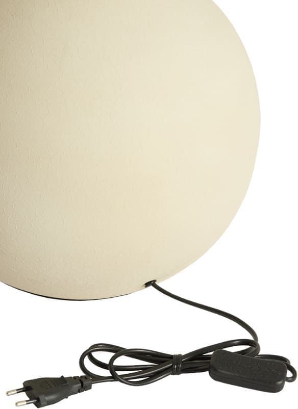 Light & Living Tafellamp Benao - mat crème Wit Tafellamp