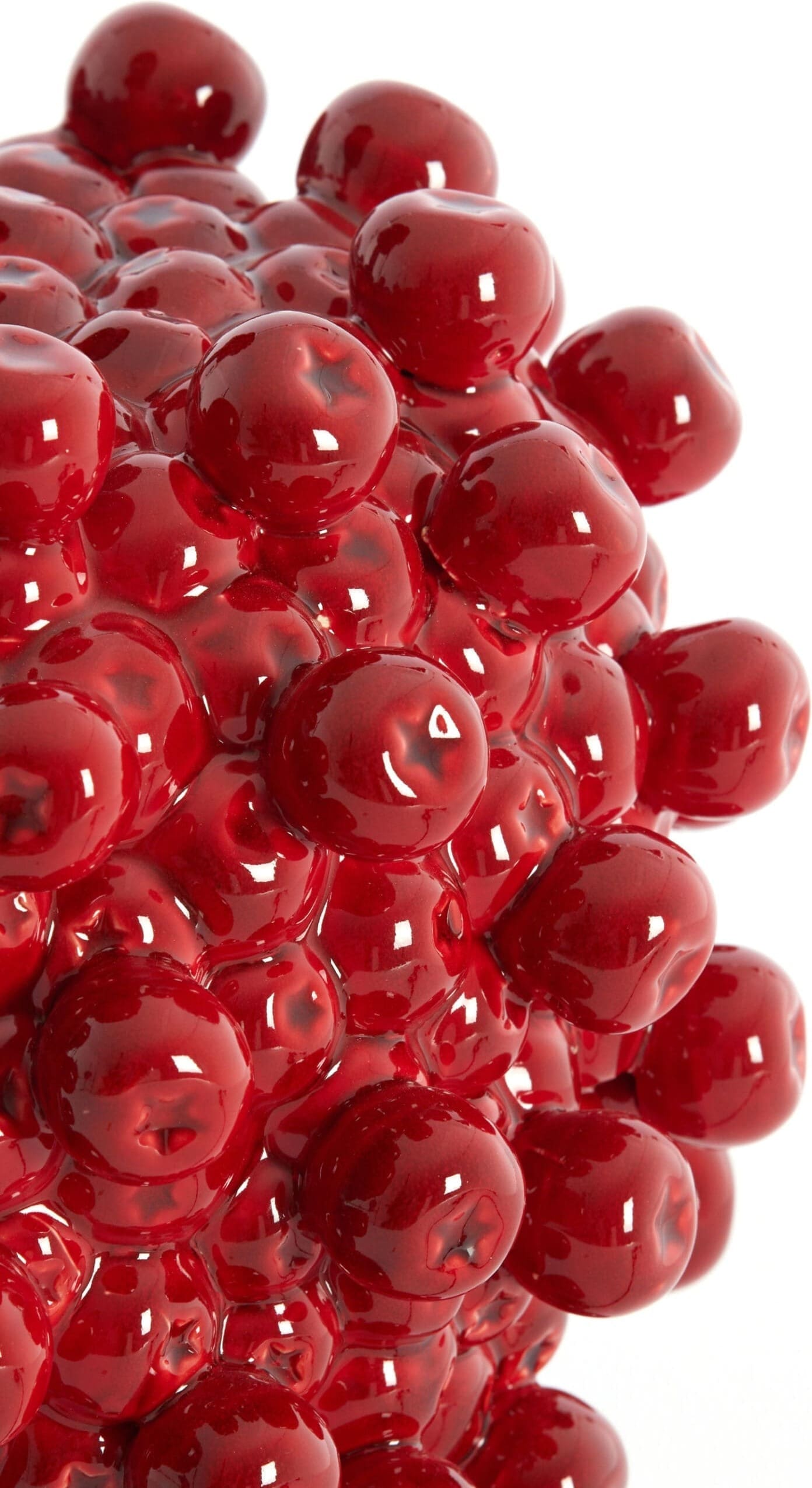 Light & Living Tafellamp Berries - keramiek rood Rood Tafellamp
