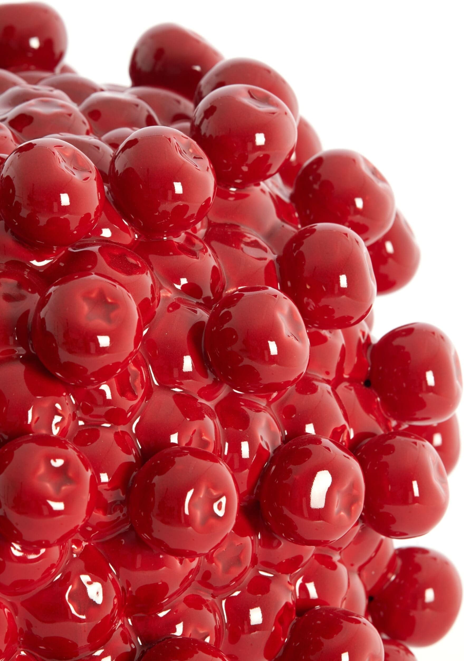 Light & Living Tafellamp Berries - keramiek rood Rood Tafellamp