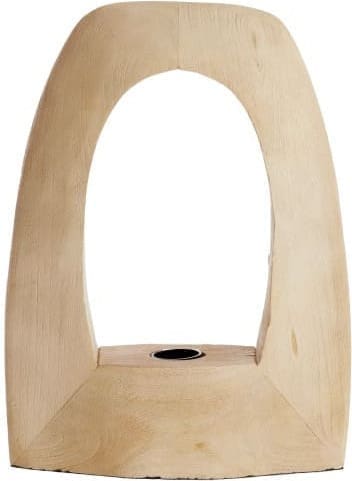 Light & Living Tafellamp Carini - hout mat naturel Bruin Tafellamp