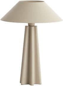 Light & Living Tafellamp Cukai - mat beige Bruin Tafellamp