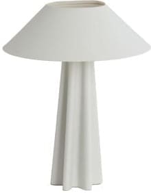 Light & Living Tafellamp Cukai - mat wit Wit Tafellamp