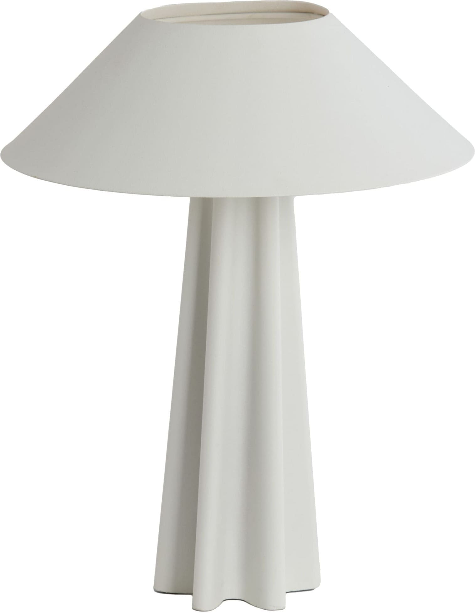 Light & Living Tafellamp Cukai - mat wit Wit Tafellamp