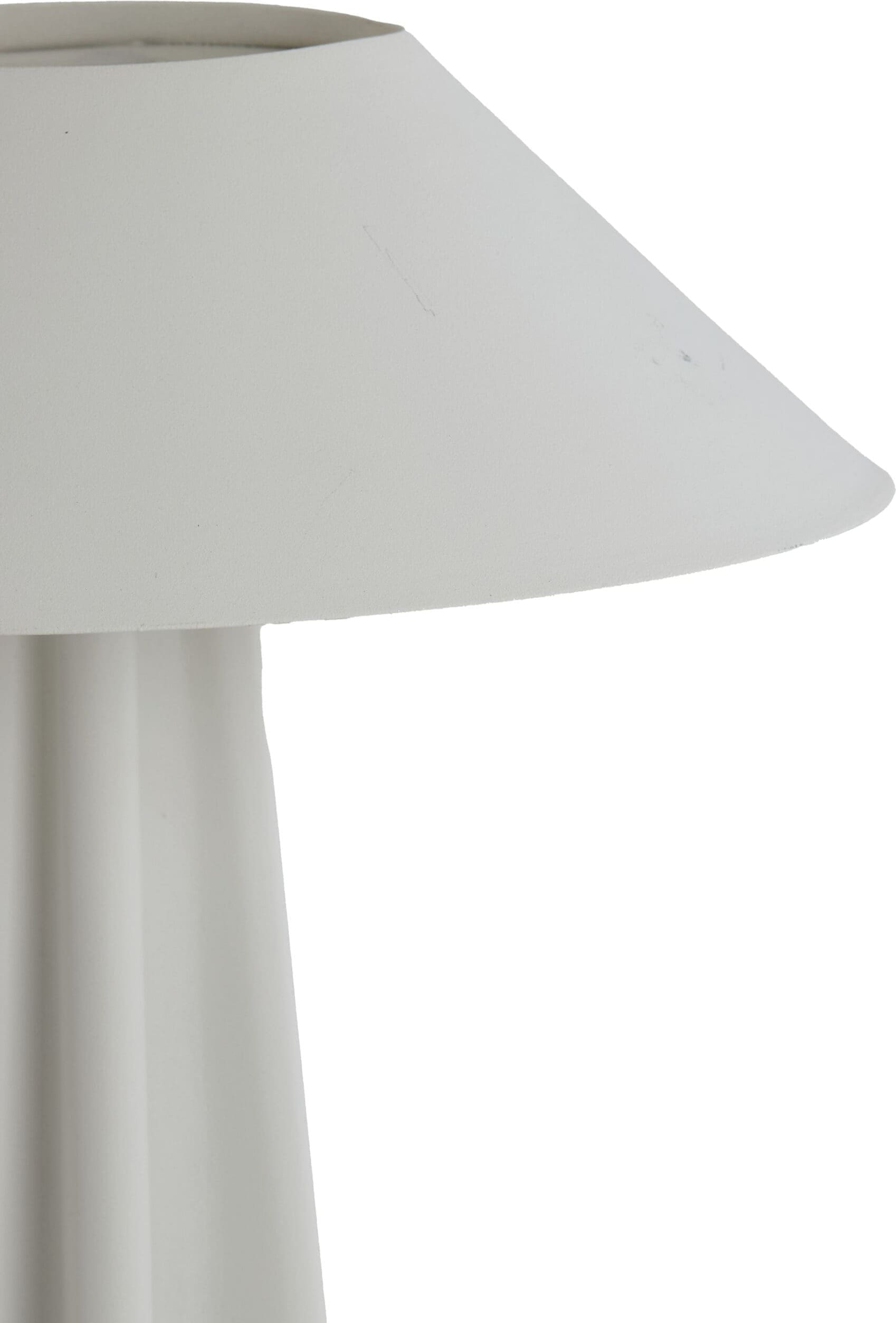 Light & Living Tafellamp Cukai - mat wit Wit Tafellamp