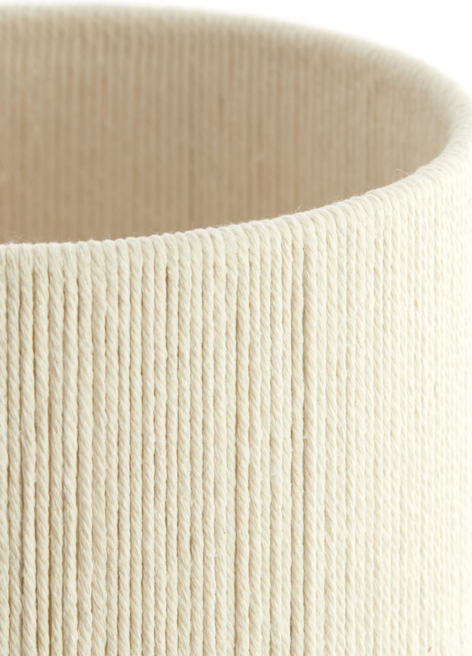 Light & Living Tafellamp Danialo - hout print d bruin+touw crème Bruin Tafellamp