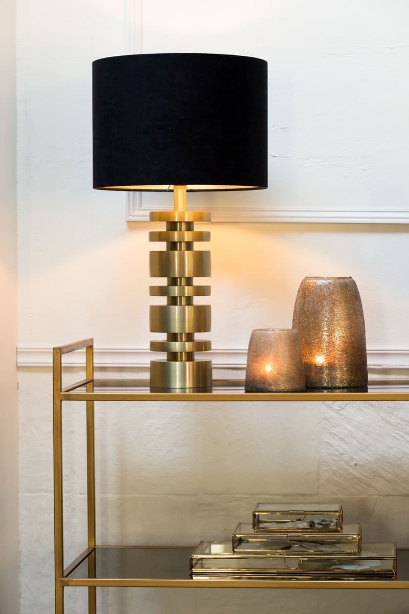 Light & Living Tafellamp Desley - mat goud Goud Tafellamp