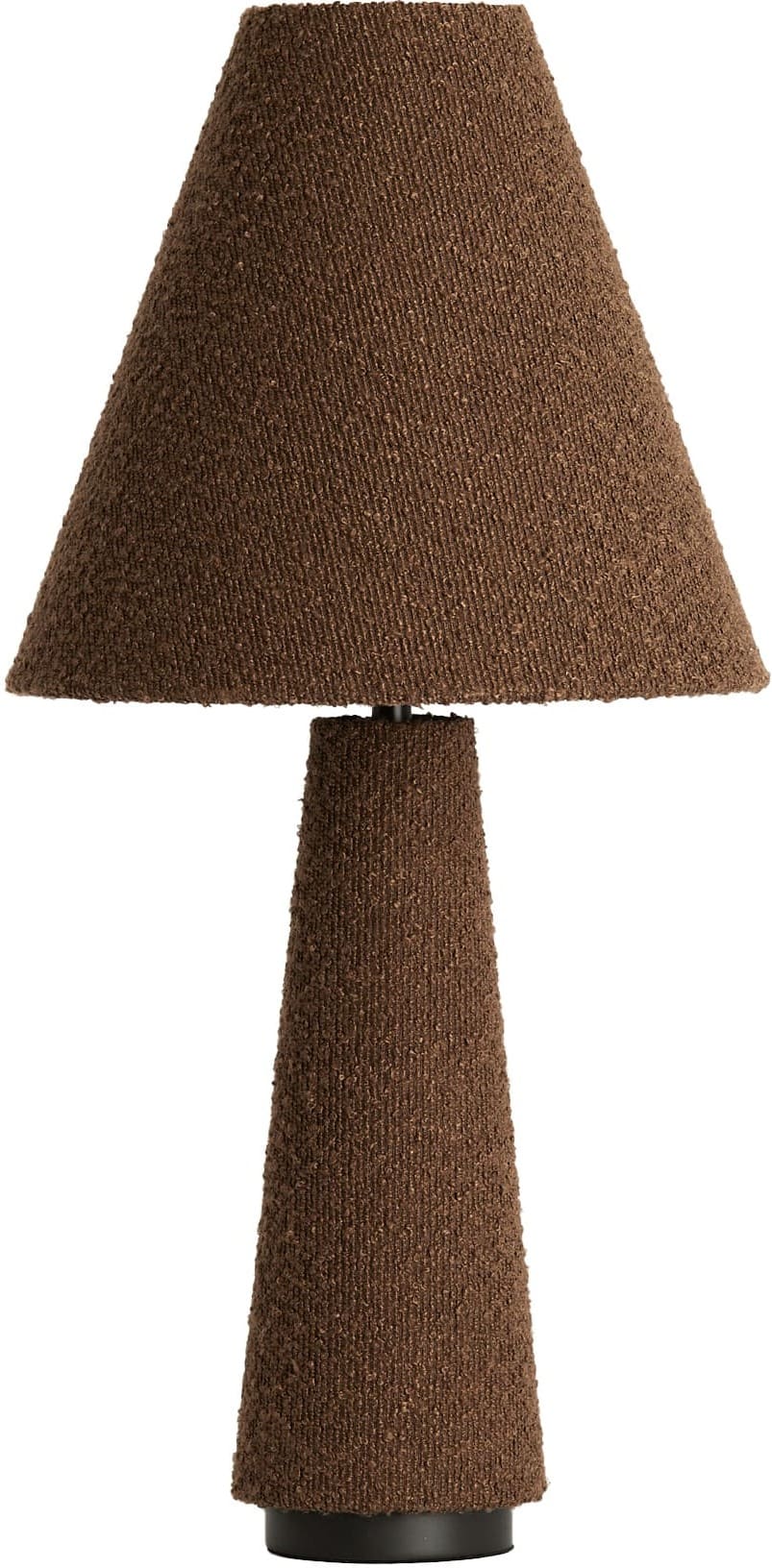Light & Living Tafellamp Devia - bouclé bruin Bruin Tafellamp