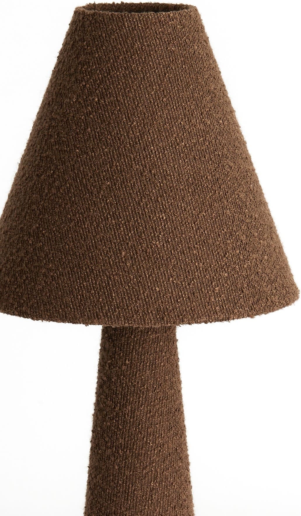 Light & Living Tafellamp Devia - bouclé bruin Bruin Tafellamp