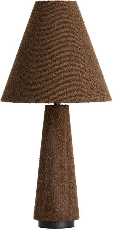 Light & Living Tafellamp Devia - bouclé bruin Bruin Tafellamp