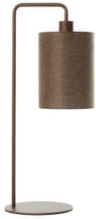 Light & Living Tafellamp Donio - hout print d bruin+d bruin Bruin Tafellamp