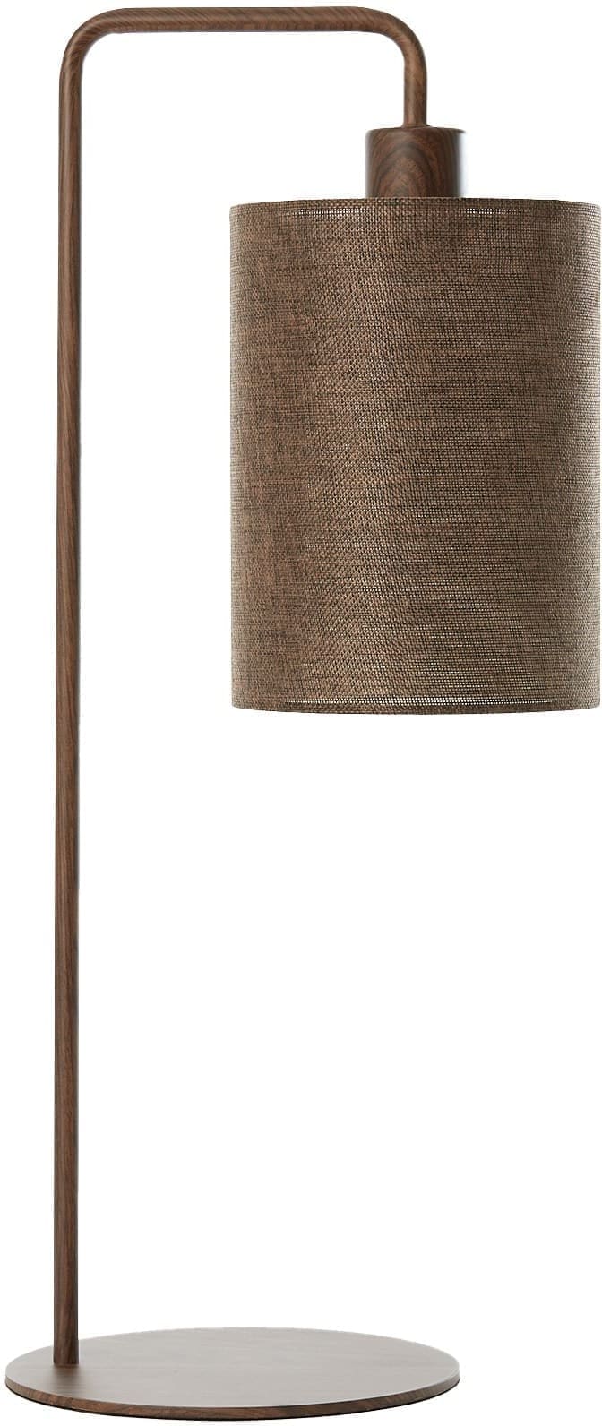 Light & Living Tafellamp Donio - hout print d bruin+d bruin Bruin Tafellamp