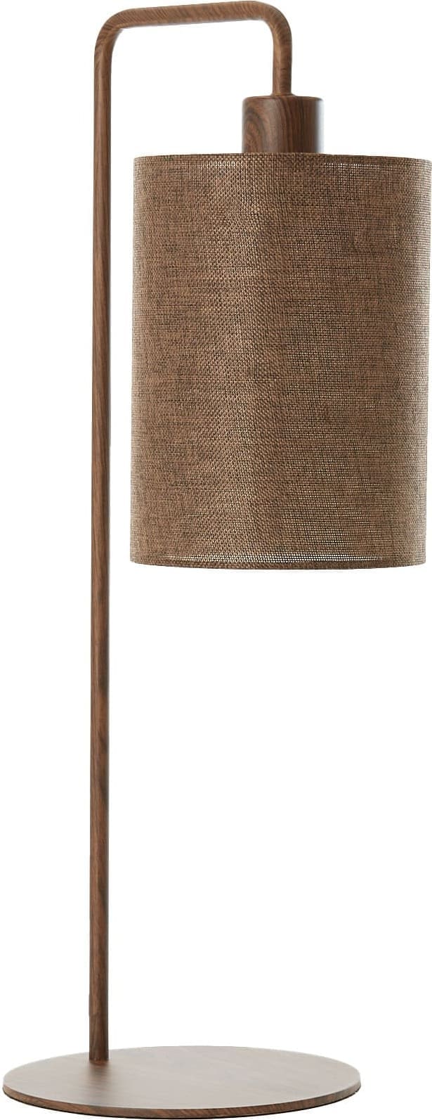 Light & Living Tafellamp Donio - hout print d bruin+d bruin Bruin Tafellamp