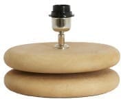 Light & Living Tafellamp Eboli - hout mat naturel Bruin Tafellamp