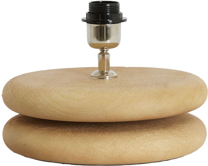 Light & Living Tafellamp Eboli - hout mat naturel Bruin Tafellamp