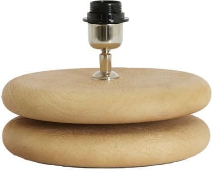 Light & Living Tafellamp Eboli - hout mat naturel Bruin Tafellamp
