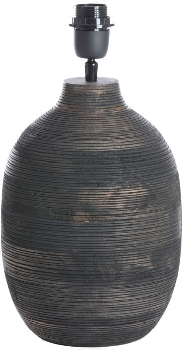 Light & Living Tafellamp Khomai - hout antiek bruin Bruin Tafellamp