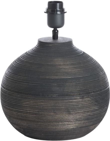 Light & Living Tafellamp Khomai - hout antiek bruin Bruin Tafellamp