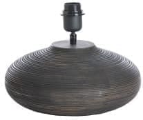 Light & Living Tafellamp Khomai - hout antiek bruin Bruin Tafellamp