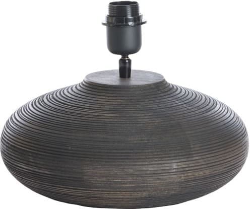 Light & Living Tafellamp Khomai - hout antiek bruin Bruin Tafellamp