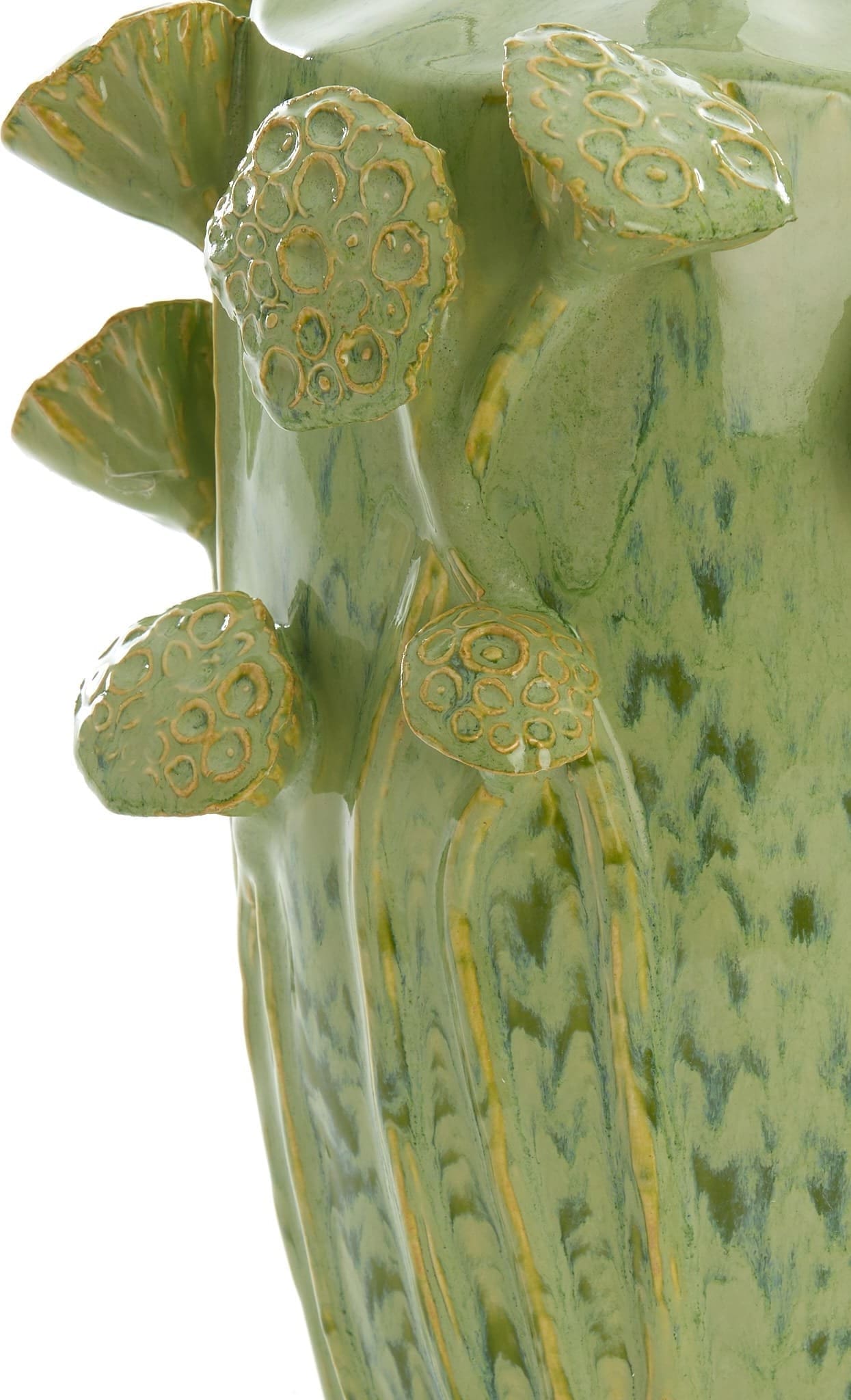 Light & Living Tafellamp Lavci - keramiek mint groen Groen Tafellamp