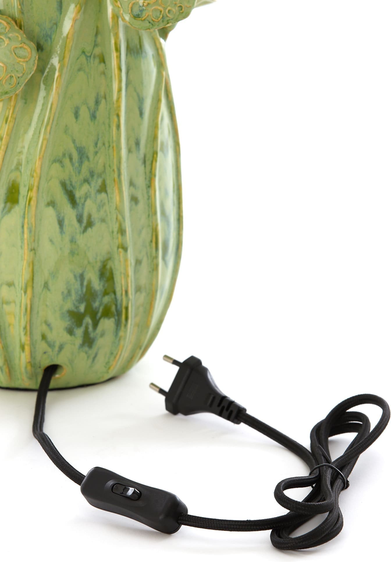 Light & Living Tafellamp Lavci - keramiek mint groen Groen Tafellamp