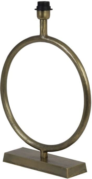 Light & Living Tafellamp Livu - ruw antiek brons Brons Tafellamp