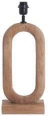 Light & Living Tafellamp Paceco - hout mat naturel Bruin Tafellamp