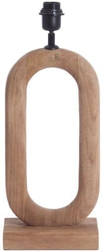 Light & Living Tafellamp Paceco - hout mat naturel Bruin Tafellamp