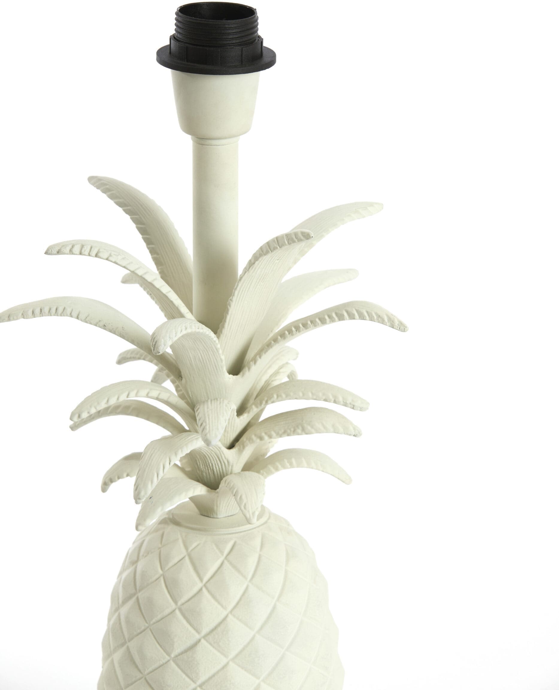 Light & Living Tafellamp Pineapple - crème Wit Tafellamp
