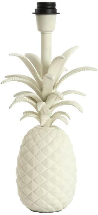 Light & Living Tafellamp Pineapple - crème Wit Tafellamp
