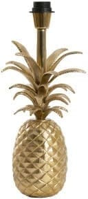 Light & Living Tafellamp Pineapple - goud Goud Tafellamp